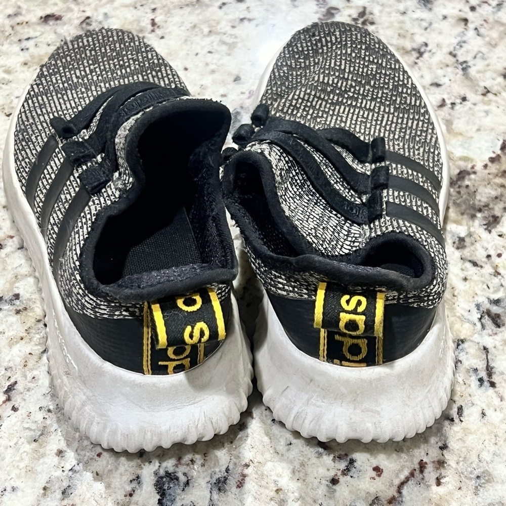 Adidas Black and White Sneakers - Picture 1 of 5